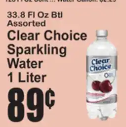 SuperFresh Clear Choice Sparkling Water offer