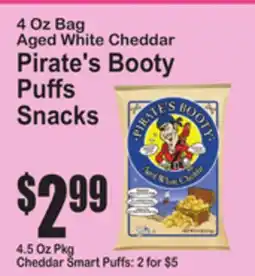 SuperFresh Pirate's Booty Puffs Snacks offer