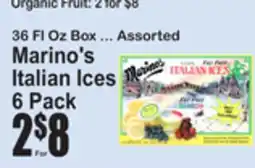 SuperFresh Marino's Italian Ices offer