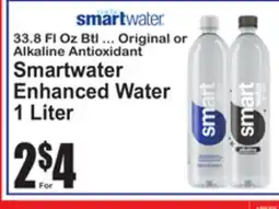 SuperFresh Smartwater Enhanced Water offer