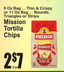 SuperFresh Mission Tortilla Chips offer