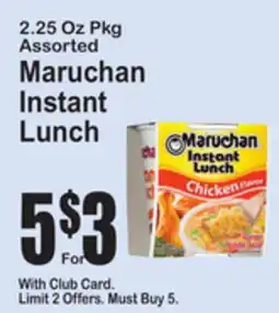 SuperFresh Maruchan Instant Lunch offer