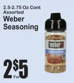 SuperFresh Weber Seasoning offer