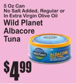 SuperFresh Wild Planet Albacore Tuna offer
