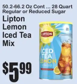 SuperFresh Lipton Lemon Iced Tea Mix offer