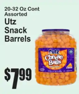 SuperFresh Utz Snack Barrels offer