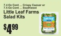 SuperFresh Little Leaf Farms Salad Kits offer