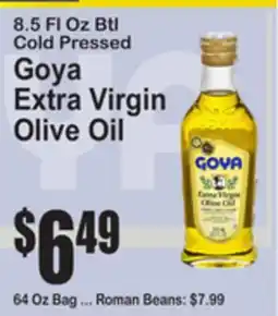 SuperFresh 8.5 Fl Oz Btl Cold Pressed Goya Extra Virgin Olive Oil offer