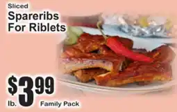 SuperFresh Sliced Spareribs For Riblets offer