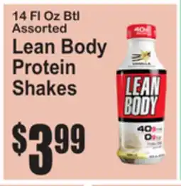 SuperFresh 14 FL Oz Btl Assorted Lean Body Protein Shakes offer