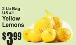 SuperFresh 2 Lb Bag US #1 Yellow Lemons offer