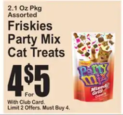 SuperFresh Friskies Party Mix Cat Treats offer
