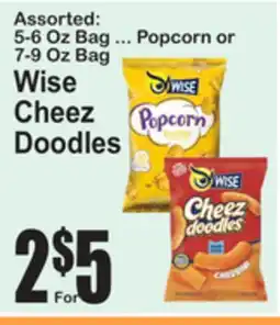 SuperFresh Assorted: 5-6 Oz Bag ... Popcorn or 7-9 Oz Bag Cheez Doodles offer