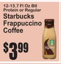 SuperFresh Starbucks Frappuccino Coffee offer