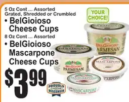 SuperFresh BelGioioso Cheese Cups offer