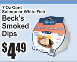 SuperFresh Beck's Smoked Dips offer