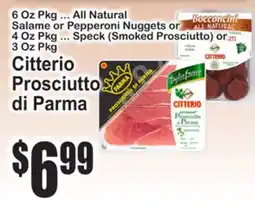 SuperFresh Citterio Prosciutto di Parma offer