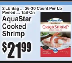 SuperFresh AquaStar Cooked Shrimp offer