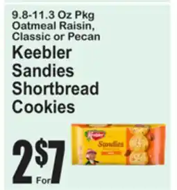 SuperFresh Keebler Sandies Shortbread Cookies offer