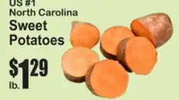 SuperFresh US #1 North Carolina Sweet Potatoes offer