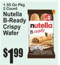 SuperFresh Nutella B-Ready Crispy Wafer offer