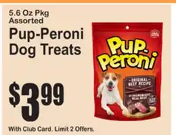 SuperFresh Pup-Peroni Dog Treats offer