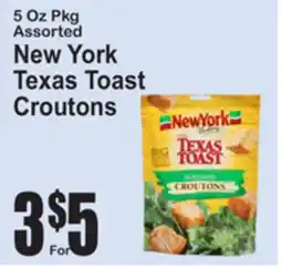 SuperFresh New York Texas Toast Croutons offer