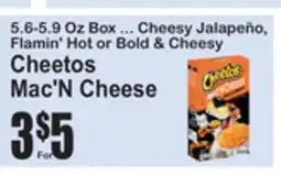 SuperFresh Cheetos Mac'N Cheese offer