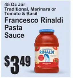 SuperFresh Francesco Rinaldi Pasta Sauce offer