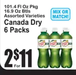 SuperFresh Canada Dry 6 Packs offer