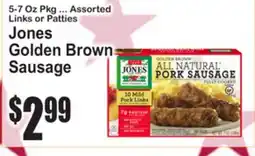 SuperFresh Jones Golden Brown Sausage offer