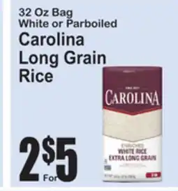 SuperFresh 32 Oz Bag White or Parboiled Carolina Long Grain Rice offer