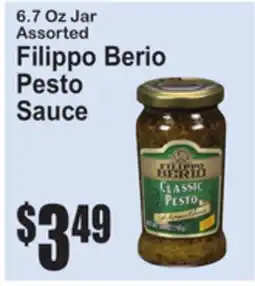 SuperFresh Filippo Berio Pesto Sauce offer