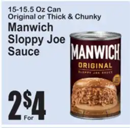 SuperFresh Manwich Sloppy Joe Sauce offer