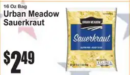 SuperFresh 16 Oz Bag Urban Meadow Sauerkraut offer