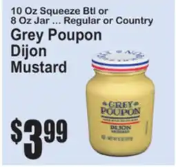 SuperFresh Grey Poupon Dijon Mustard offer