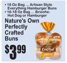SuperFresh Nature's Own Perfectly Crafted Buns offer