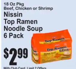 SuperFresh Nissin Top Ramen Noodle Soup offer