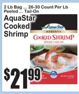 SuperFresh AquaStar Cooked Shrimp offer