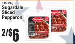 SuperFresh Sugardale Sliced Pepperoni offer