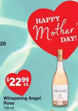 United Supermarkets Whispering Angel Rose offer