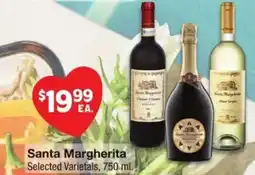 United Supermarkets Santa Margherita offer