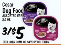 Western Beef Cesar Dog Food offer