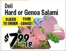 Western Beef Deli Hard or Genoa Salami offer
