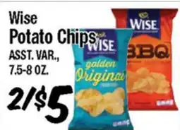 Western Beef Wise Potato Chips offer