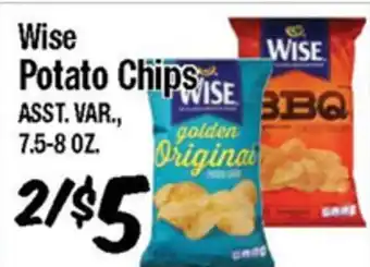 Western Beef Wise Potato Chips offer
