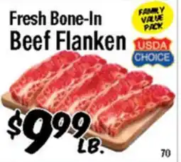 Western Beef Fresh Bone-In Beef Flanken offer