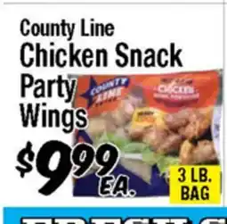 Western Beef County Line Chicken Snack Party Wings offer