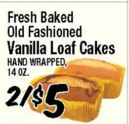 Western Beef Fresh Baked Old Fashioned Vanilla Loaf Cakes offer