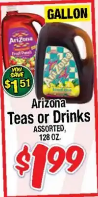 Western Beef Arizona Teas or Drinks offer